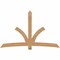 Ekena Millwork Davenport Timber Gable Bracket, Western Red Cedar, 96"W x 60"H x 5 1/2"D x 5 1/2"F, 15/12 Pitch GBW096X60X0606DAV00SWR - alternate 1